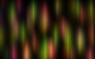 Beautiful abstract colorful background with yellow, green, orange neon lines. Fantastic glow