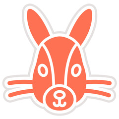 Bunny Vector Icon Design Illustration