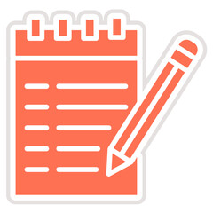 Notes Vector Icon Design Illustration