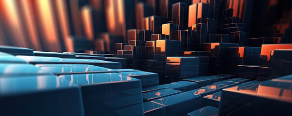 Digital background for tech, AI, data, audio, graphics, and more