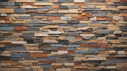 Stone wall with beautiful look 