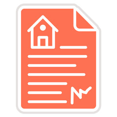 House document Vector Icon Design Illustration