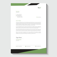 company letterhead design template