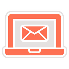 Email Marketing Vector Icon Design Illustration