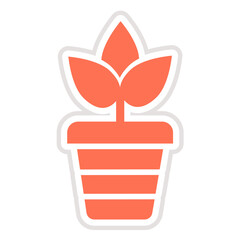 Plant Vector Icon Design Illustration