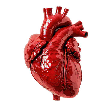 human heart anatomy model