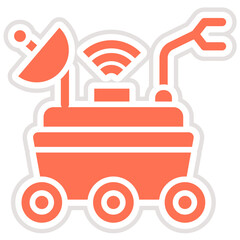 Moonwalker Vector Icon Design Illustration