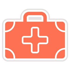 Medical kit Vector Icon Design Illustration