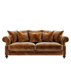 Fototapeta premium sofa isolated on white background