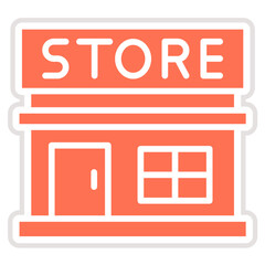 Grocery store Vector Icon Design Illustration