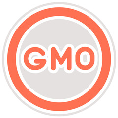 Gmo Vector Icon Design Illustration