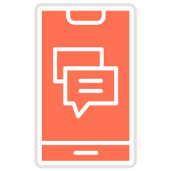 Message Vector Icon Design Illustration