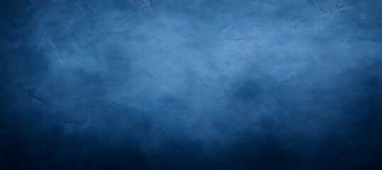 Fototapeta premium blue cement background, horizontal blank concrete wall. Generative AI.