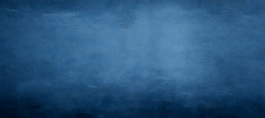 Obraz na płótnie Canvas blue cement background, horizontal blank concrete wall. Generative AI.