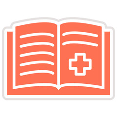 Book Vector Icon Design Illustration