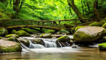 waterfall in the forest