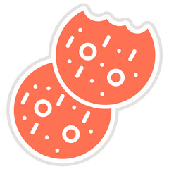 Cookies Vector Icon Design Illustration