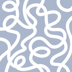 Abstract hand drawn swirls design background