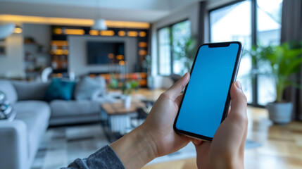 Person Holding Cell Phone