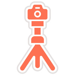 Tripod stand Vector Icon Design Illustration