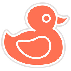 Swan Vector Icon Design Illustration