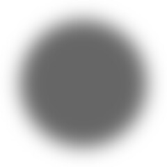Gray Gradient Transparent Circle Shadow