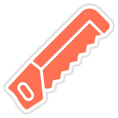 Hacksaw Vector Icon Design Illustration