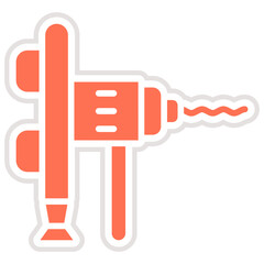 Sink Auger Vector Icon Design Illustration