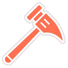 Hammer Vector Icon Design Illustration