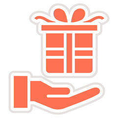 Presents Vector Icon Design Illustration