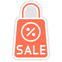 Clearance Sale Vector Icon Design Illustration