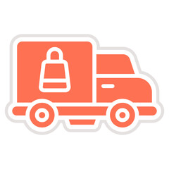 Standard Shipping Vector Icon Design Illustration