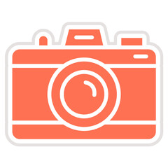 Camera Vector Icon Design Illustration