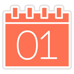 Calendar Vector Icon Design Illustration
