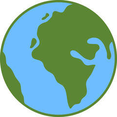 Earth Globe Icon