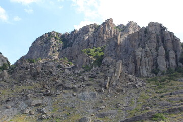 mountain in the mountains