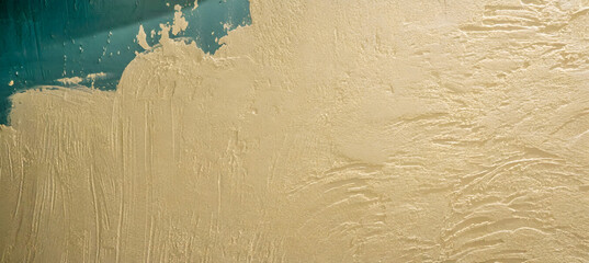 creamy wall texture background to design. Generative AI.