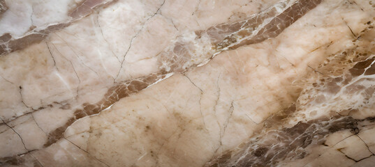detailed beige marble background. Generative AI.