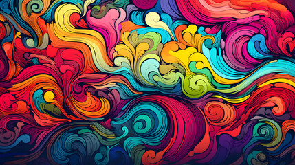 colorful spychedelic style wallpaper, psychedelic style wallpapper colorful vibe, trippy wallpaper, tipping