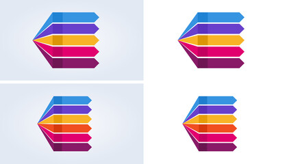 set of colorful banners infographic, Add your icon and text.