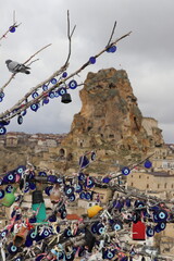 Vue depuis la vallée des pigeons - Cappadoce 
