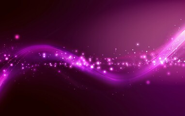 Fototapeta na wymiar A purple background with a purple line that has a lot of sparkles