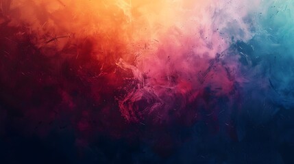 Vibrant Abstract Color Explosion Artistic Background Wallpaper - obrazy, fototapety, plakaty