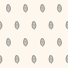 Graphic Seamless Pattern background. Monochrome Textile Fabric Swatch Template. Wrapping Paper Print. Wallpaper Minimalist Black and Beige Decor Layer. 