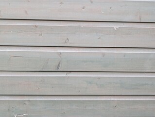 Obraz na płótnie Canvas Detail of wooden slats on a shed