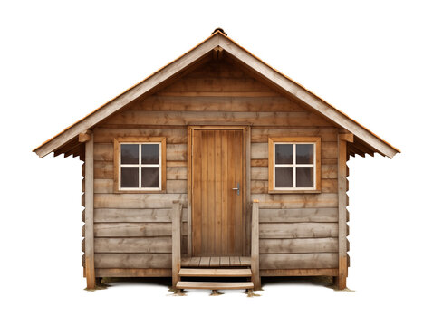 recommend clip art: Wood Shack Front View Isolated on Transparent Background
                    