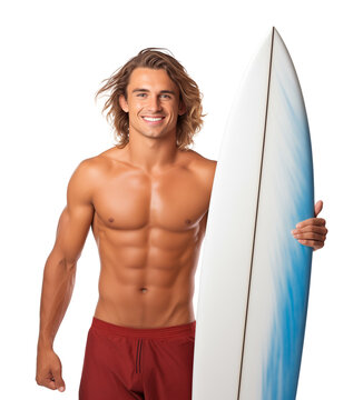 recommend clip art: Surfer With Surfboard Summer Isolated on Transparent Background
                    
