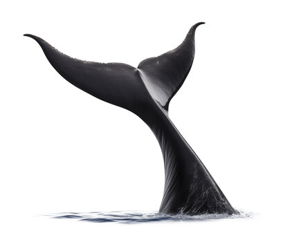 recommend clip art: Whale Tail Above Water Isolated on Transparent Background
                    