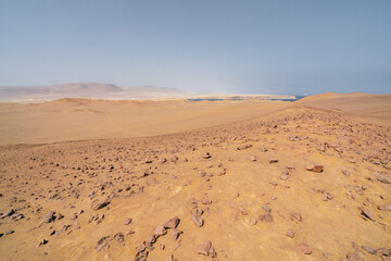 sand dunes in the desert