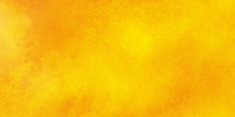 grunge bright abstract orange design paper textured, turmeric yellow or mustard yellow grunge texture, yellow or orange watercolor background texture with grunge effect. - obrazy, fototapety, plakaty
